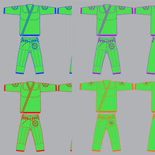 Load image into Gallery viewer, Green Turtle Gi - Ninja Series