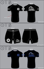 Load image into Gallery viewer, New breed bjj shorts and rashguards
