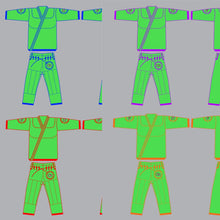 Load image into Gallery viewer, Green Turtle Gi - Ninja Series
